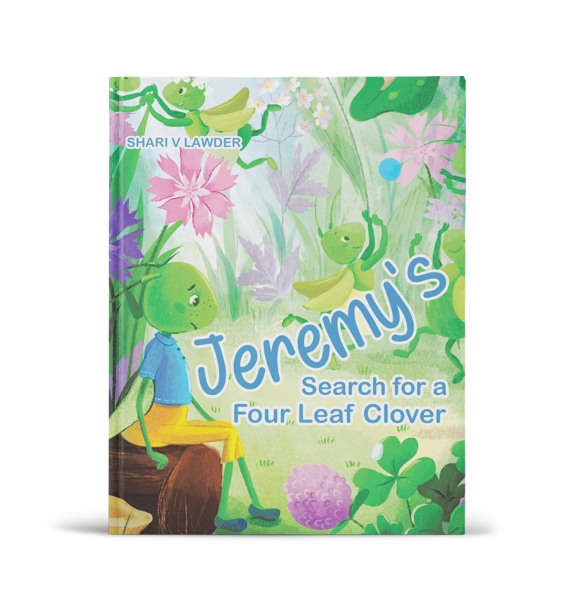 Jeremy_s Search for a Four Leaf Clover by Shari v Lawder, children_s book